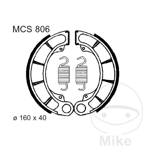 Trw spring brake shoes - trw,
