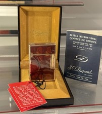 Vintage S.T. Dupont Natural Lacquer Picasso Lighter Extremely Rare Sealed