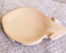 Vintage Carved Sandstone Frog