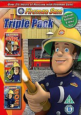 Fireman Sam: Triple Pack DVD (2011) Fireman Sam cert U 3 discs Amazing Value