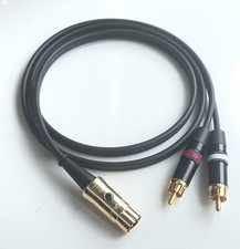 QUAD ULTRA HD 2 X GOLD RCA TO