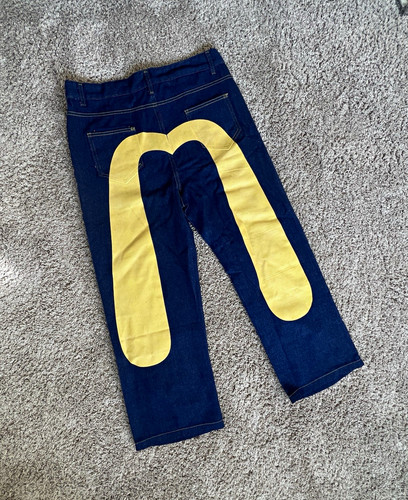 Evisu style men dark wash - evisu,