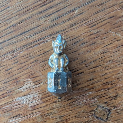 Vintage solid brass lucky - solid,