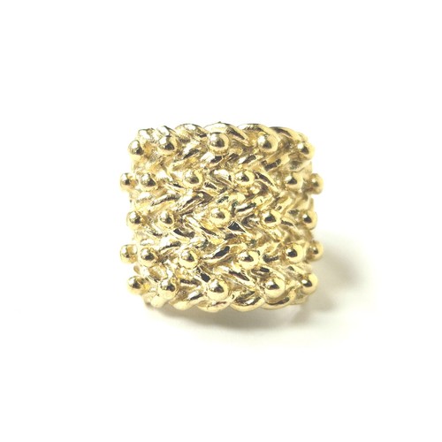 9ct gold keeper - 9ct, ring