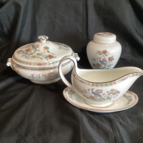 Wedgwood kutani crane brown - kutani,