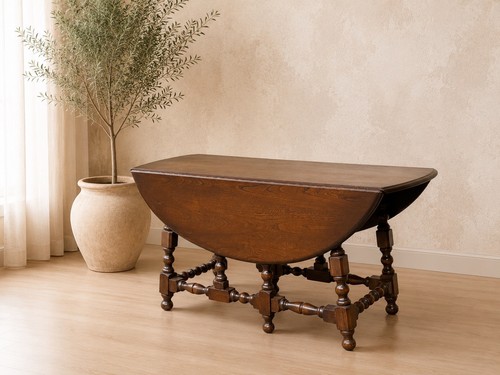 Ercol solid elm oval - oval, leaf