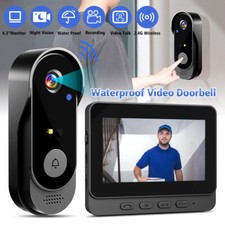 Smart wireless video doorbell - wireless,