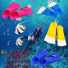 Latest Resistance Training Fins Swimming Aid Swim Flippers Junior / Adult Sizes