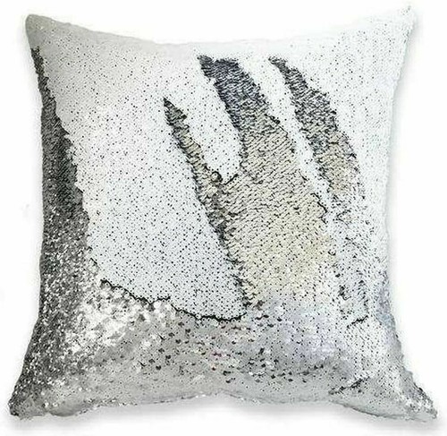 Shiny white silver - white, sequins