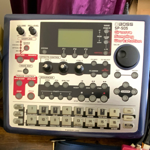 Boss 505 digital groovebox - boss,