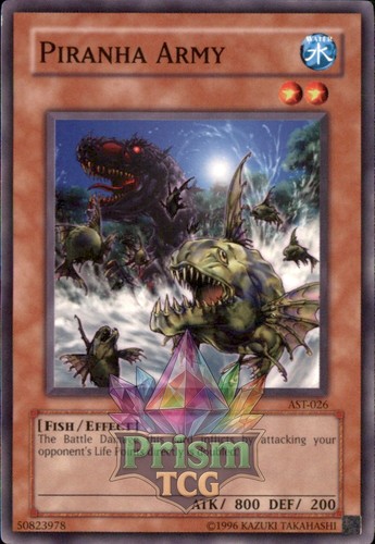Piranha army ast - army, yugioh