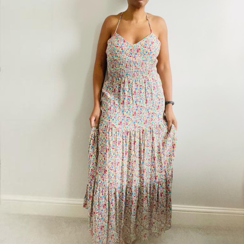 Zara multicoloured floral long - multicoloured,