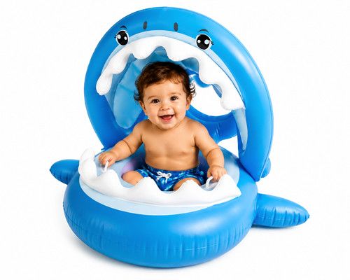 Shark baby pool - shark,
