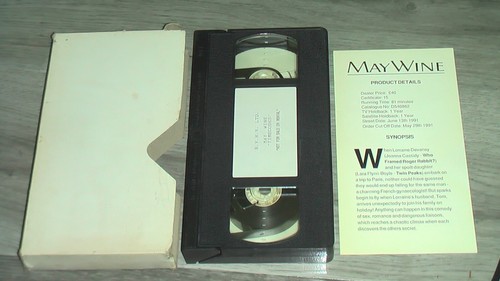 May wine vhs video - may,