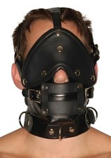 Genuine Leather Face Muzzle