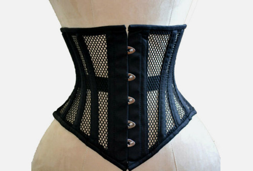 Womens mesh corset heavy duty - mesh,