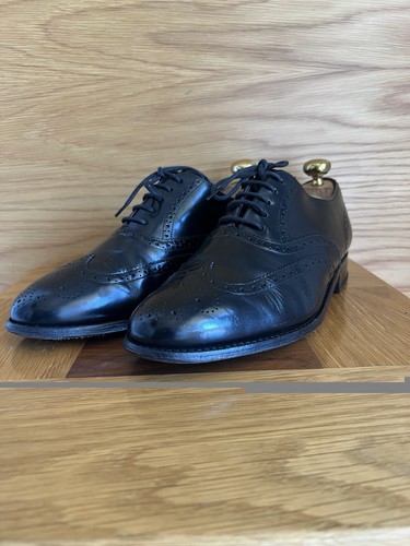 Barker england men black - barker,