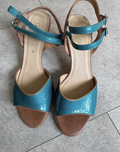 Gabor jade leather sandals - leather,