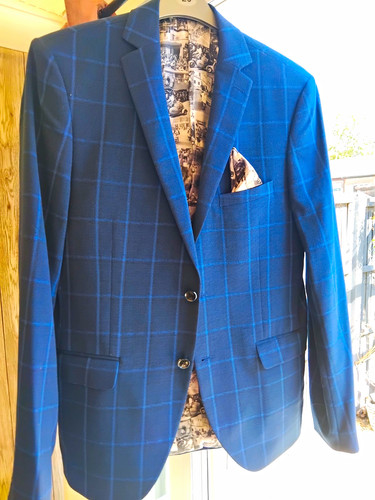 Lambretta men blue check - men's,
