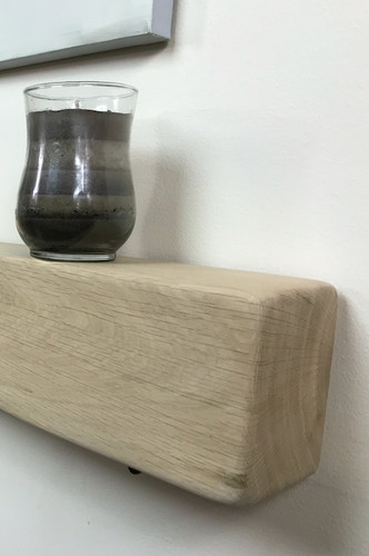 Modern solid oak beam - modern,