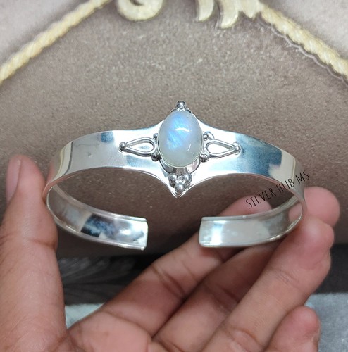 Natural moonstone handmade 925 - handmade,