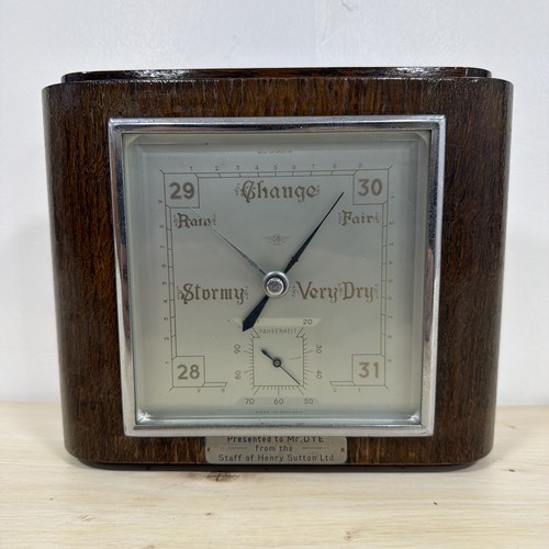 Art deco smiths barometer - art,