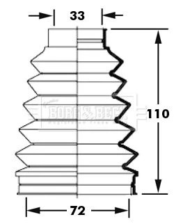 Borg beck bcb6000 front - &,
