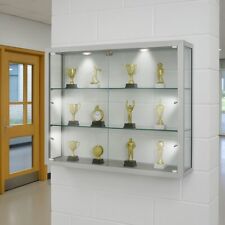 Silver Aluminium Wall Mounted