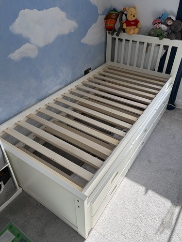 White wooden children - children's, single