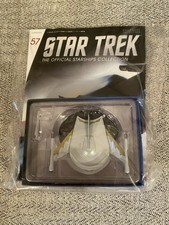 Star Trek Eaglemoss Romulan Bird-of-Prey #57 with Magazine New and Sealed