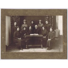 Group of Salvation Army Officers - Vintage Photograph c1910 by Lasma of Woolwich