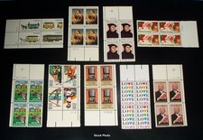 US 9 plate blocks 1983 -