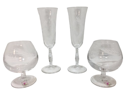 Caithness crystal glass set - caithness,