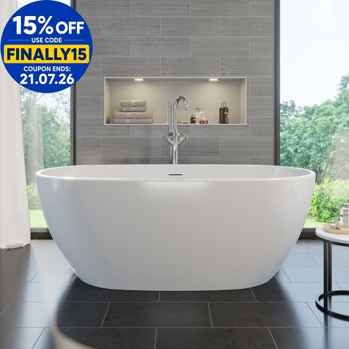 Freestanding double ended bath - double,
