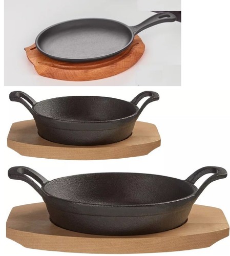 Cast iron sizzling serving - cast,