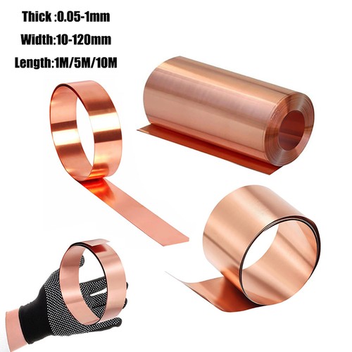 Copper sheet roll metal - 99.9%,