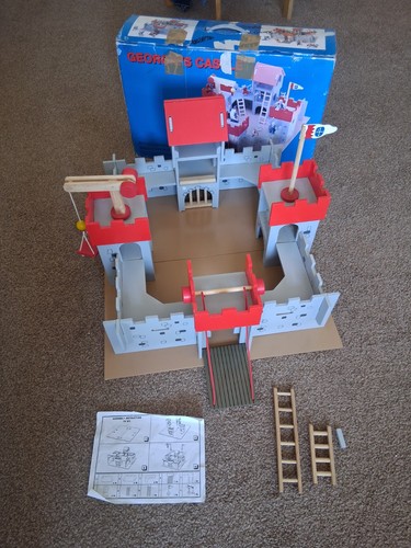 Toy van georgie castle - van,