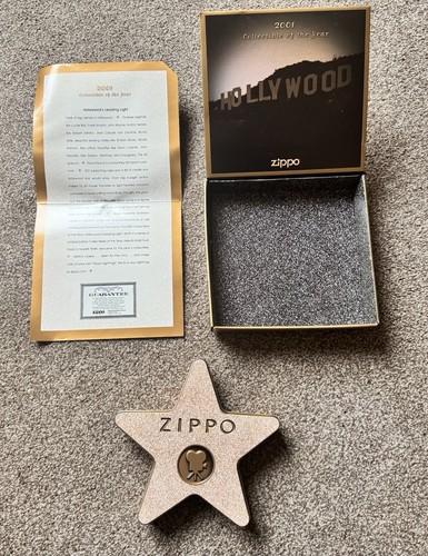 Rare 2001 zippo collector - 2001, of
