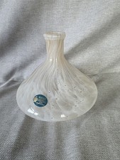 Murano White Cristal Vase