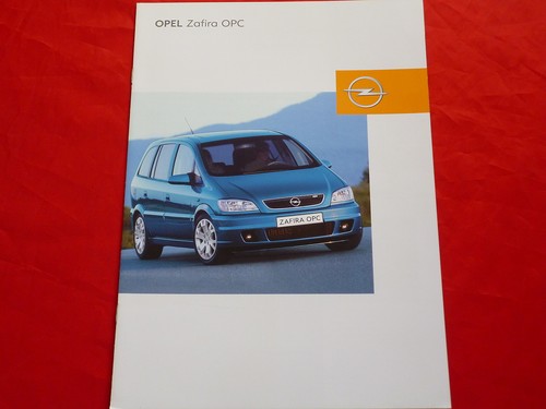 2002 opel zafira opc - 2002,