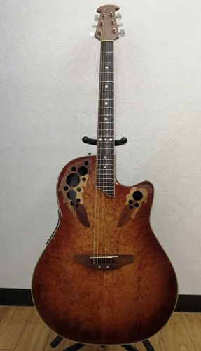 Ovation cp257 flame maple top - ovation,