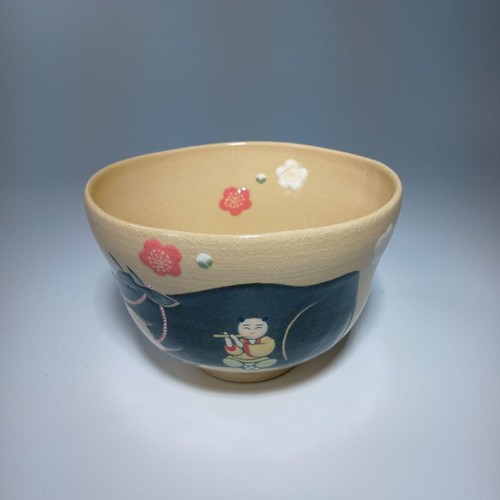 Ryuki kiln mimine tea - ryuki, bowl