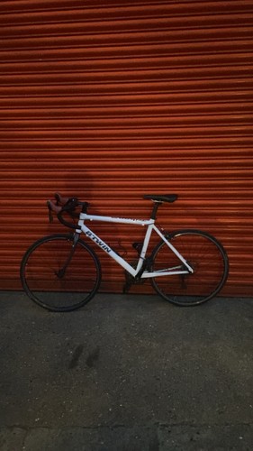 Twin road bike - b’twin, white