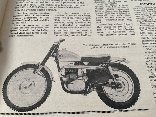 James cotswold scrambler bike - james,