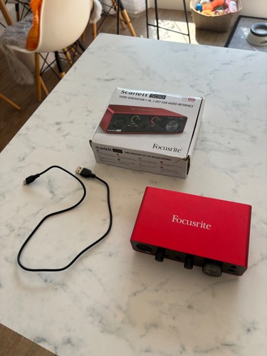 Focusrite scarlett solo 3rd - solo,