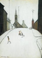 L S LOWRY ART  CHURCH STREET