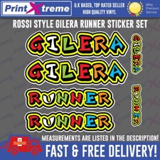Gilera Runner Rossi Decal