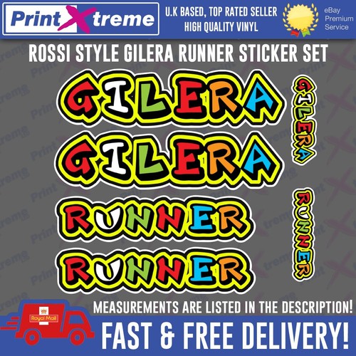 Gilera runner rossi - gilera, decal