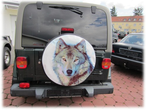 Wolf wheel ture cover - cover, 28"