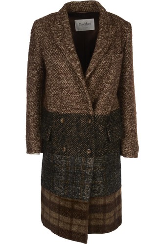 Max mara brown wool coat - max,